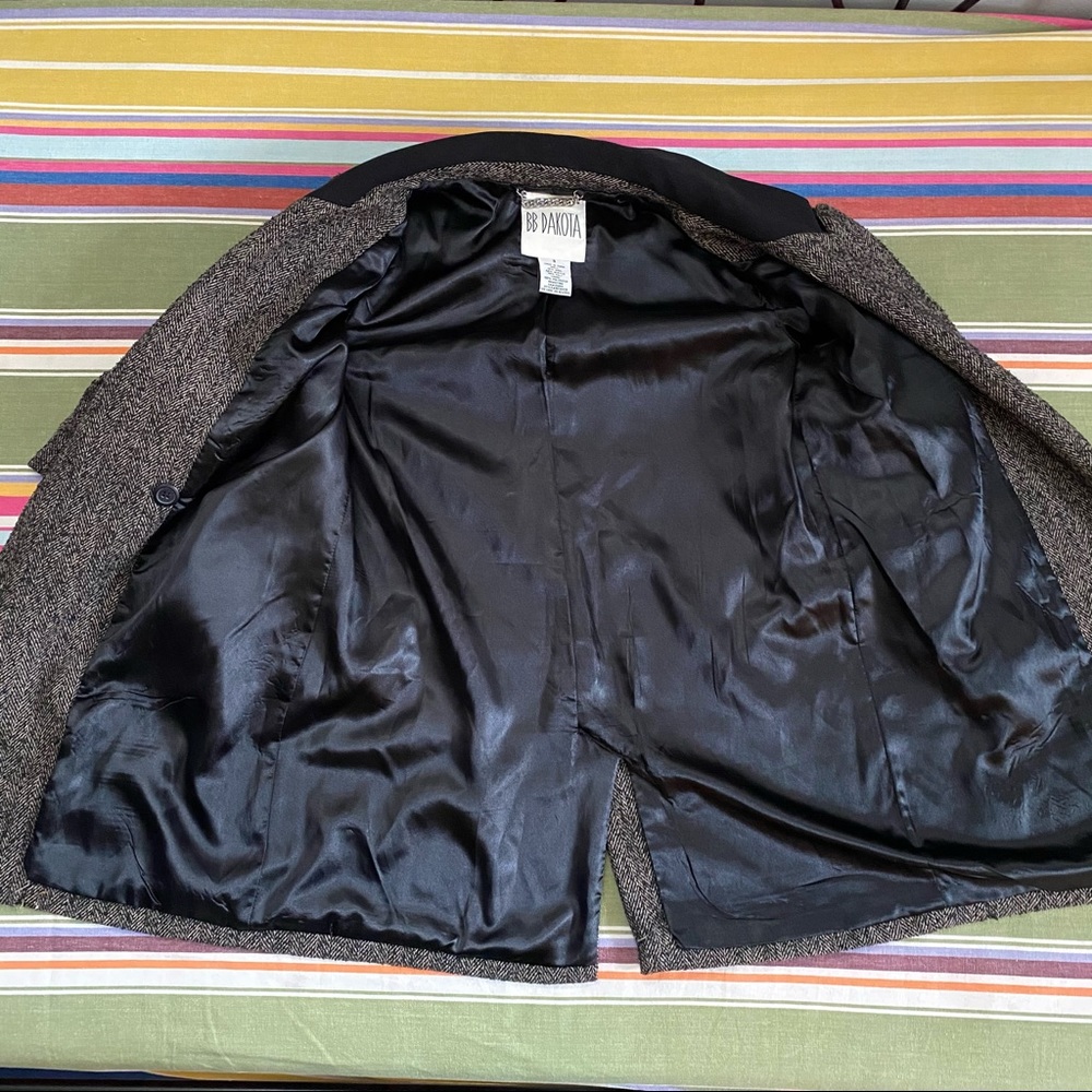 BB Dakota Wool Blazer Scrunch Sleeve - Picture 5 of 6